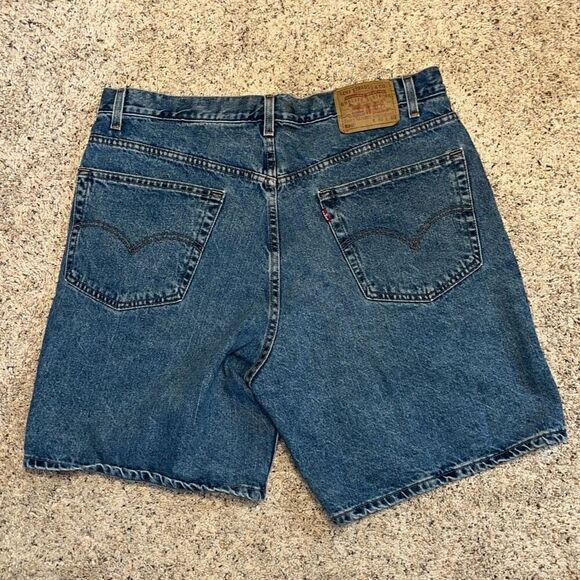 Levi’s 550 Relaxed Fit Denim Jean Shorts Jorts Size 40 - Picture 2 of 5
